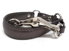 ■美品■ COACH コーチ レザー バッグ用 ショルダーストラップ 肩掛け 斜め掛け レディース ダークグレー系 CD0493