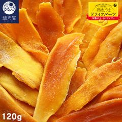 【お試し訳あり】ドライマンゴー 120g ～完熟カラバオマンゴー～（ 保存料、着色料不使用 無漂白 フィリピン産 カラバオ種 ドライフルーツ）