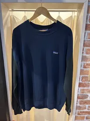 パタゴニア PATAGONIA トレーナー スウェット ネイビー ブラック サイズM A-1397