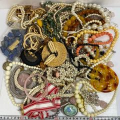 アクセサリー まとめ売り 天然石・パール ネックレス 珊瑚 Silva