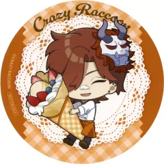 【中古】コースター ありさか(SD) コースター 「Crazy Raccoon×GiGO コラボカフェ」 コラボメニュー注文特典 第3弾