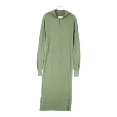 イタリア製 JIL SANDER ノースリーブ ウール ニット ワンピース 23AW】JIL SANDER_women /ノースリーブ ゼブラプリント ドレス