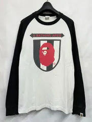 AAPE☆メインラグラン ロングスリーブ Tシャツ 5.6オンス ラグラン ロングスリーブ Tシャツ（1.6インチリブ