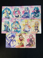 全種類コンプ 初音ミク トレーディングカード ピアプロキャラクターズ 鏡音リン 鏡音レン 巡音ルカ MEIKO KAITO