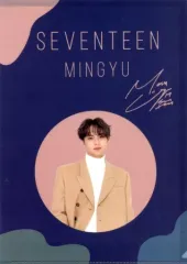【中古】クリアファイル [単品] ミンギュ A4クリアファイル 「SEVENTEEN WINTER KUJI」 ラスト賞 ローソン・HMV限定