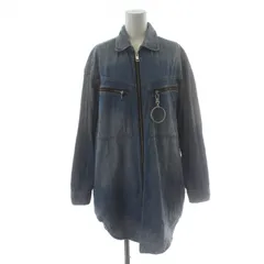 ディーゼル DIESEL ディーゼル デ ユーフラシア Diesel De Eufrasia デニムワンピース チュニック丈 長袖  XXS 青 ブルー インディゴ 00E8M200008 /XK