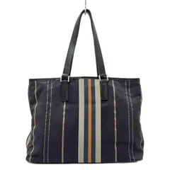 現行品★極美品★ポールスミス シグネチャー ストライプ トートバッグ マルチ シグネチャーストライププラー トートバッグ（ネイビー