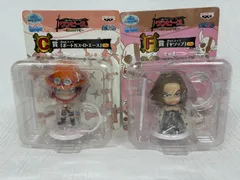 【未開封品】一番くじ ワンピース きゅんキャラ フィギュア 2体セット（ポートガス・D・エース／ヤソップ）