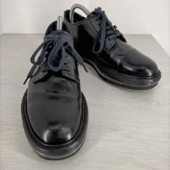 靴/シューズMAISON SPECIAL プレーントゥ 革靴 厚底エアビブラムソール