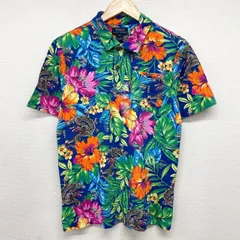 【美品】ラルフローレン　ポロシャツ　総柄　花　龍　ドラゴン　人気Lサイズ 2025年最新】Polo Ralph Lauren ポロシャツ 龍の人気アイテム