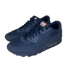 NIKE Air Max 90 HYP QS "Independence Day" 613841-440 ネイビー 26.5㎝ ナイキ エアマックス インデペンデンスデイ NAVY 紺