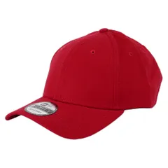 ニューエラ キャップ 無地 9FORTY NEW ERA NE200 MEN'S LADIES メンズ キャップ レディース ベースボールキャップ 帽子 野球帽 ゴルフ スカーレット