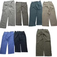 古着卸 まとめ売り ラルフローレン ポロ チノ パンツ 7枚セット (メンズ 38 ) ネイビー ブルー カーキ ２タック 中古 古着 NB9849