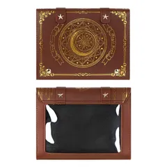 [ハルジオ] 痛バッグ ショルダー 小さめ 本型 魔法陣 痛バ ミニ 痛バック ロリータ 地雷系 バッグ バック ゴシック ゴスロリ 高級 推し活バッグ いたば いたばっく ショルダーバッグ 黒 白 茶色 ブラック ホワイト ブラウン おしゃれ かわいい