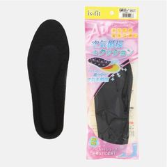 is-fit 空気循環&クッションインソール 22.5〜25cm 女性用フリー エアーコンプレッサーでムレを軽減 クッション性 通気性 抗菌防臭性 モリト MORITO 中敷