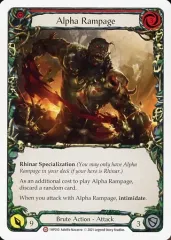 【中古】Flesh and Blood 1HP010[M]：Alpha Rampage