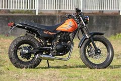 新品HMS ホンダ FTR223 100φ砲弾マフラーSUS (Type2) - メルカリ