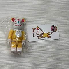 内袋未開封　MEDICOMTOY BE@RBRICK シリーズ32 ANIMAL 刀剣乱舞 (こんのすけ) 100%　メディコムトイ　ベアブリック 写真にあるもののみ　バラ売り不可