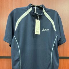アシックス　Tシャツ　M ハーフジップ　ランニング