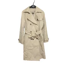 Z1580  丸井 マルイ ru トレンチコート ロングコート ベージュ ライナー付き インナー付き ベルト付き レディース3