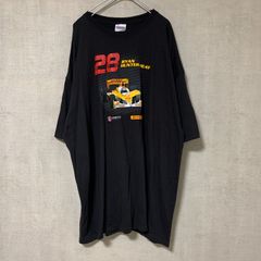 Hanes Tシャツ ビッグプリント DHL ブラック HEAVYWEIGHT【メンズ3XL】