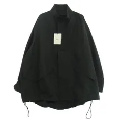 THE RERACS ザリラクス 23SS 23SS-RECT-359-J STANDCOLLAR BIG ECWCS スタンドカラー ビッグ エクワックス ジャケット ブラック系 46【極上美品】【中古】のサムネイル