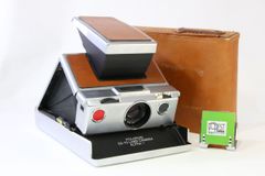 動作保証・点検済】良品□POLAROID SX-70 LANDCAMERA□通電 