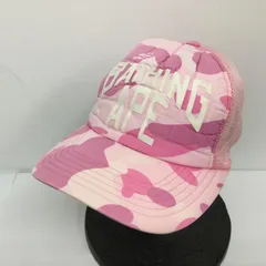 せ*ち様 a bathing ape ピンク　メッシュキャップ　bapesta A Bathing Ape Bape Sta Mesh Cap pink