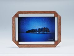 アクリルフォト　150×100　雪原散歩