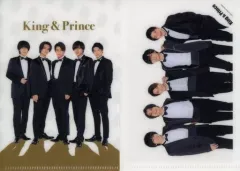 【中古】クリアファイル King ＆ Prince ミニクリアファイル2021(2枚組) 「Johnny’s Shop」