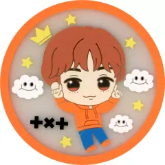 【中古】コースター ボムギュ(CROWN衣装) 「フラットガシャポン TOMORROW X TOGETHER クリアラバーコースター」