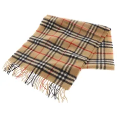BURBERRYS (バーバリーズ) ノヴァチェック ラムウールマフラー ブラウン