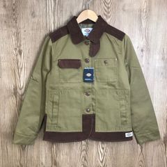 ファンダメンタル ディッキーズ カバーオール ワークジャケット パッチ