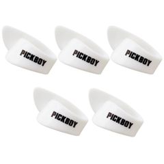 Pickboy ピックボーイ ギターサムピック TP-W/XL ホワイトXL-sizeセルロイド素材5個入り フィンガーピッキングのスタイルで使用します