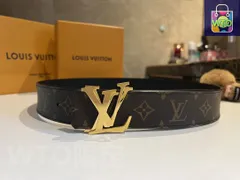 【今日特価】LV Shake 40mm ダブルフェイス ベルト