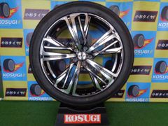 未使用展示品　ウェッズ　レオニスAR　8.5J-20　5H114.3　+45　ヨコハマ　エイビット エンビガー　245/45R20