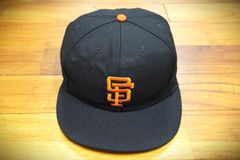 ◆MLB　メジャーリーグ　ベースボールキャップ　ジャイアンツ　USED