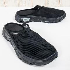 【Men's 25.5cm ブラック系】 Salomon ( サロモン ) リラックス スライド 6.0 Reelax Slide 6.0 サンダル リラックスシューズ L47112000/471120 Men's  サンダル フットウェア