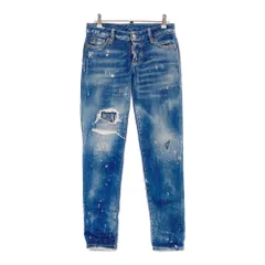 DSQUARED2 ディースクエアード S72LB0075 デニムパンツ JENNIFER JEANS  ブルー系 34 [240101431866] レディース