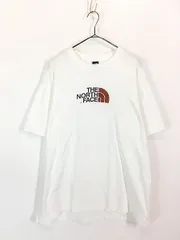古着 90s TNF The North Face センター ロゴ Tシャツ L 古着 