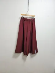 日本 PERSON ' S バーガンディー ワイド バンディング スカパン キュロットパンツ 新品の服の状態 2