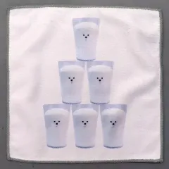 【中古】タオル・手ぬぐい 牛乳 ハンドタオル 「タイトーくじ 求心フレンズ」 E賞