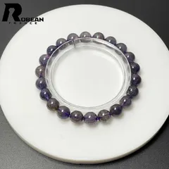 【限定一点】 逸品 EU製 ★ROBEAN・キラキラアイオライト★パワーストーン ブレスレット 天然石 高級 お守り プレゼント2  ギフト 8.3-8.8mm M0519273