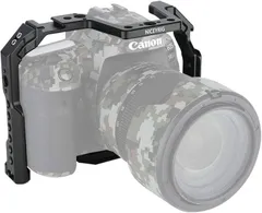 NICEYRIG CANON 90D/80D/70D専用ケージ 拡張カメラケージ NATO Rail 軽量 取付便利 耐久性 DSLR 装備 90D/80D/70D対応 動画撮影 撮影リグ 1件単品ー371