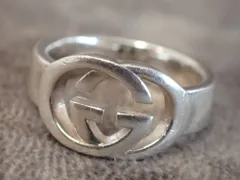 GUCCI グッチ インターロッキングG リング シルバー Ag925 12号