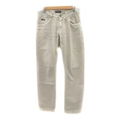 ドルチェ&ガッバーナ ドルガバ DOLCE&GABBANA チノパンツ ロング丈 ダメージ加工 46 S ベージュ /YK11 ■GY18のサムネイル