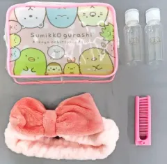 【中古】雑貨 集合 トラベルポーチ(ピンク) 「すみっコぐらし」