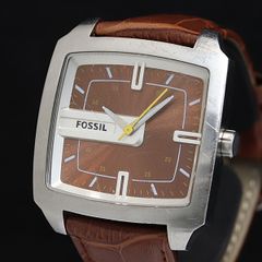 FOSSIL フォッシル JR-8118 デイト メンズ 腕時計 稼働品 - メルカリ
