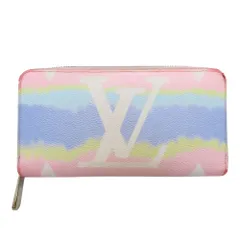 ≪値下げ≫【中古】LOUIS VUITTON ルイヴィトン M69110 LVエスカル ジッピーウォレット モノグラムジャイアント マルチカラー ピンク パープル 長財布 レディース ユニセックス A2300043 【無料ギフトラッピング承ります】