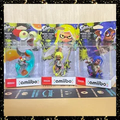 スプラトゥーン3 amiibo コジャケ インクリング オクトリング 3体セット